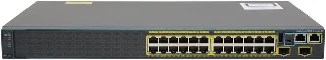 Alt view image 2 of 5 - CISCO  2960  WS-C2960S-24TS-S Switch24 x RJ-45 10/100/1000Base-T Network LAN
