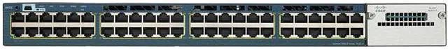 Main image of CISCO Catalyst 3560-X WS-C3560X-48PF-S Layer 3 Switch - 48 Port - 1 Slot