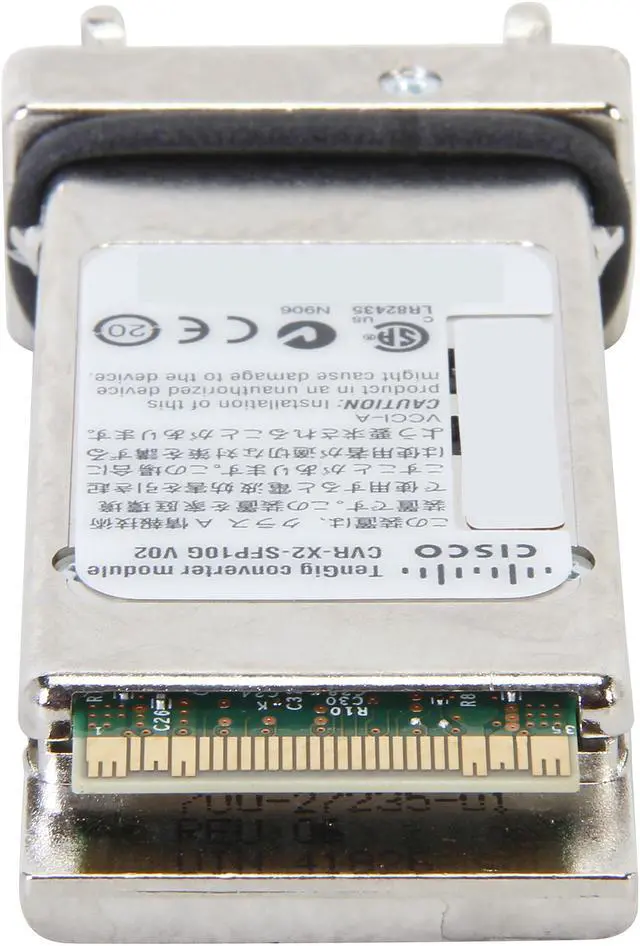 Alt view image 4 of 6 - CISCO CVR-X2-SFP10G= OneX Converter Module - X2 SFP+ module 10 Gbps 10GBase-X
