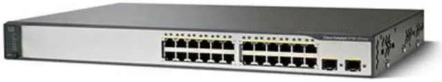 Main image of CISCO Cisco Catalyst 3750 v2 Series WS-C3750V2-24TS-E Managed Layer 3 Switch