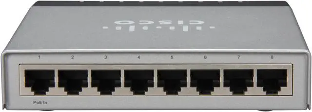 Alt view image 4 of 6 - Cisco Small Business 200 Series SLM2008T-NA Smart SG200-08 Gigabit Ethernet Switch