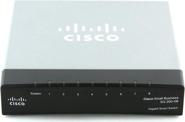 Cisco Small Business 200 Series SLM2008T-NA Gigabit Ethernet Switch 