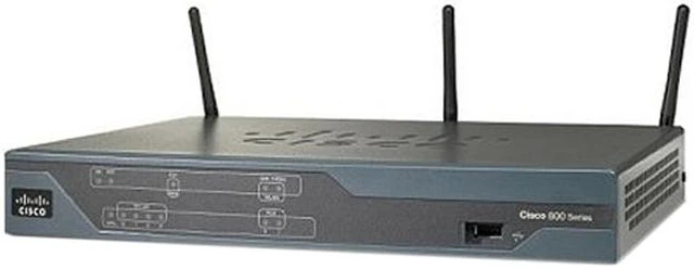 CISCO CISCO891W-AGN-A-K9 Gigabit Ethernet Wireless Security Router ...