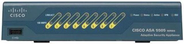 Main image of Cisco ASA 5505 10-User Bundle Firewall