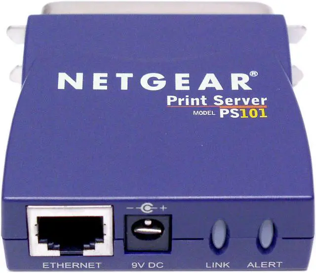 Alt view image 3 of 5 - NETGEAR PS101 Mini Print Server RJ45 LPT, Centronics