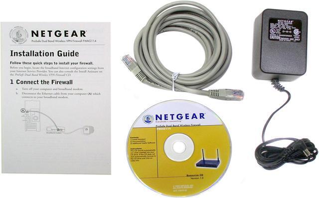 Alt view image 3 of 4 - NETGEAR FWAG114 Firewall w/4 Port 10/100M Switch
