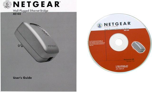 NETGEAR XE102 Wall-Plugged Ethernet Bridge