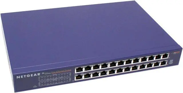 Main image of NETGEAR FS524 Rackmount Switch