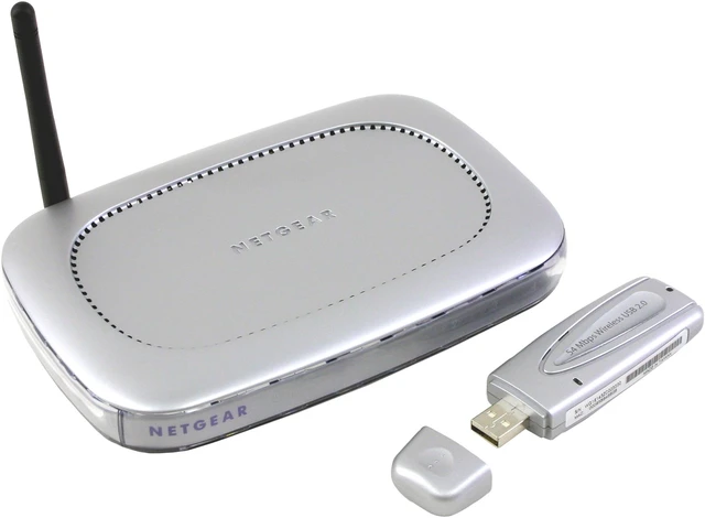 NETGEAR WGB111 Wireless Router and USB2.0 Adapter Kit - Newegg.com
