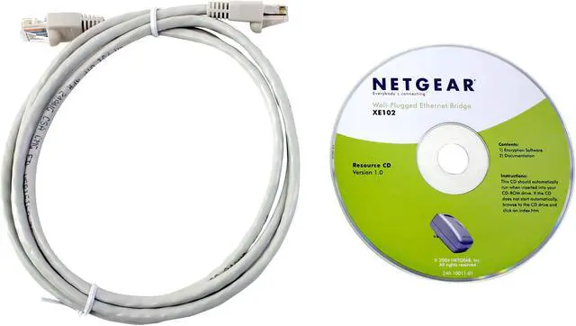 Alt view image 4 of 5 - NETGEAR XE102US Wall-Plugged Ethernet Bridge Up to 14Mbps