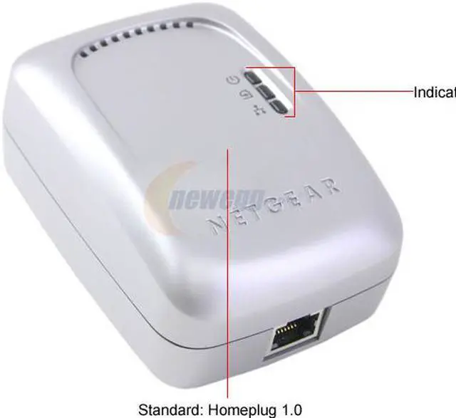 Alt view image 2 of 5 - NETGEAR XE102US Wall-Plugged Ethernet Bridge Up to 14Mbps