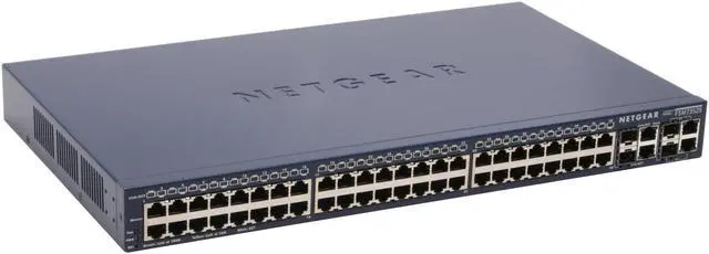 Main image of NETGEAR ProSafe FSM7352S Managed L3 Managed Stackable Switch with 4 Gigabit Ports