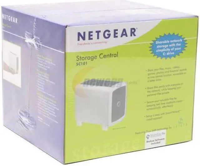 Alt view image 6 of 6 - NETGEAR SC101 Storage Central