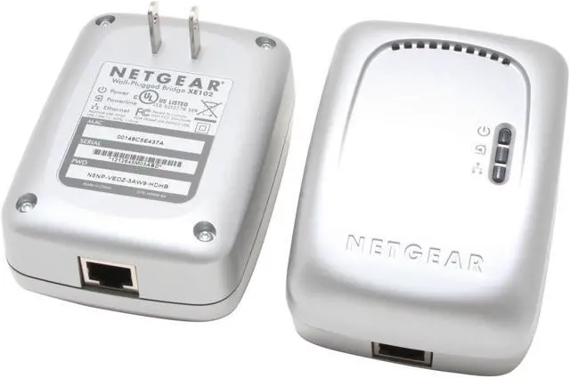Alt view image 2 of 5 - NETGEAR XE102G Powerline Up to 14Mbps