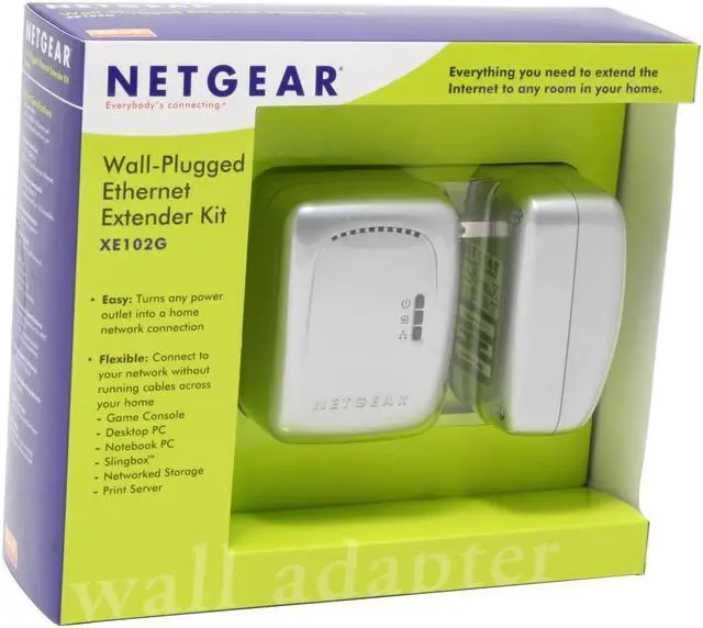 Alt view image 5 of 5 - NETGEAR XE102G Powerline Up to 14Mbps