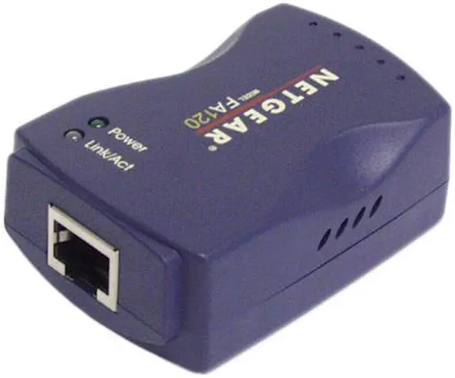 Main image of NETGEAR FA120 Fast Ethernet Adapter 10/100Mbps RJ-45, USB Type-A