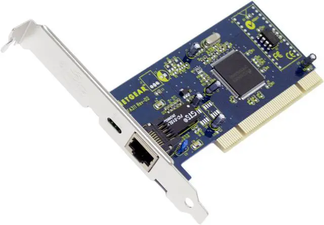 Main image of NETGEAR FA311 Network Interface Card 10/100Mbps PCI 1 x RJ45
