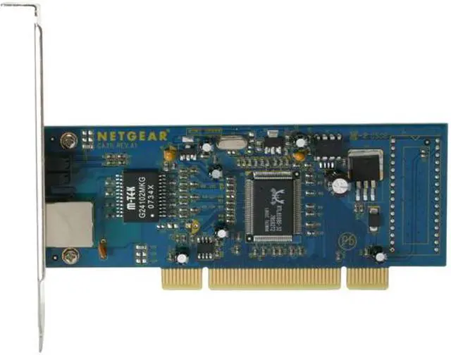 Alt view image 4 of 6 - NETGEAR GA311 Gigabit Adapter 10/100/1000Mbps PCI 1 x RJ45