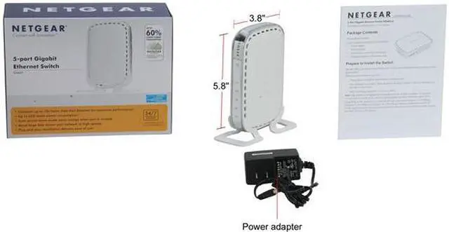 Alt view image 6 of 6 - NETGEAR 5-Port Gigabit Unmanaged Switch (GS605NA)