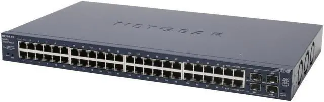 Main image of NETGEAR 48 Port Gigabit Smart Switch w/ 4 Combo ports - Lifetime Warranty (GS748T)