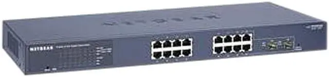 Main image of NETGEAR 16 Port Gigabit Smart Switch w/ 2 Combo ports - Lifetime Warranty (GS716T)