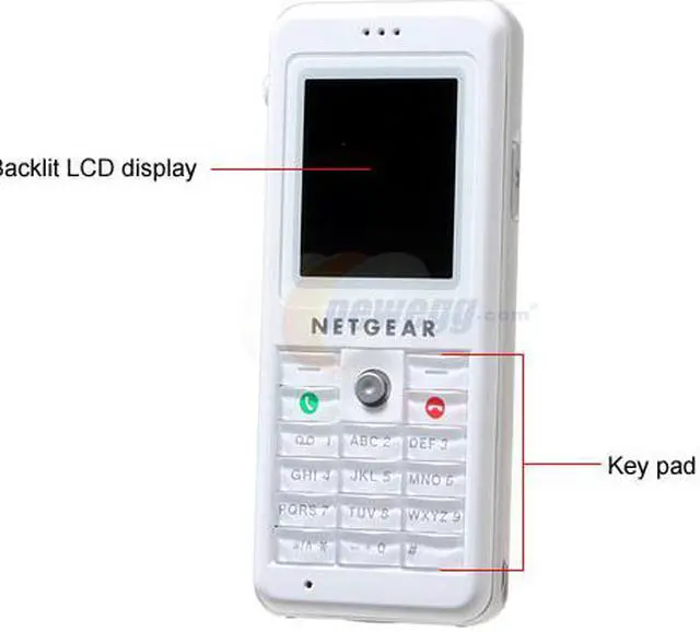 Alt view image 3 of 9 - NETGEAR SPH101 Skype WiFi Phone