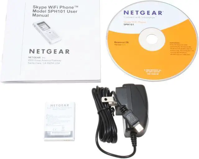 Alt view image 8 of 9 - NETGEAR SPH101 Skype WiFi Phone