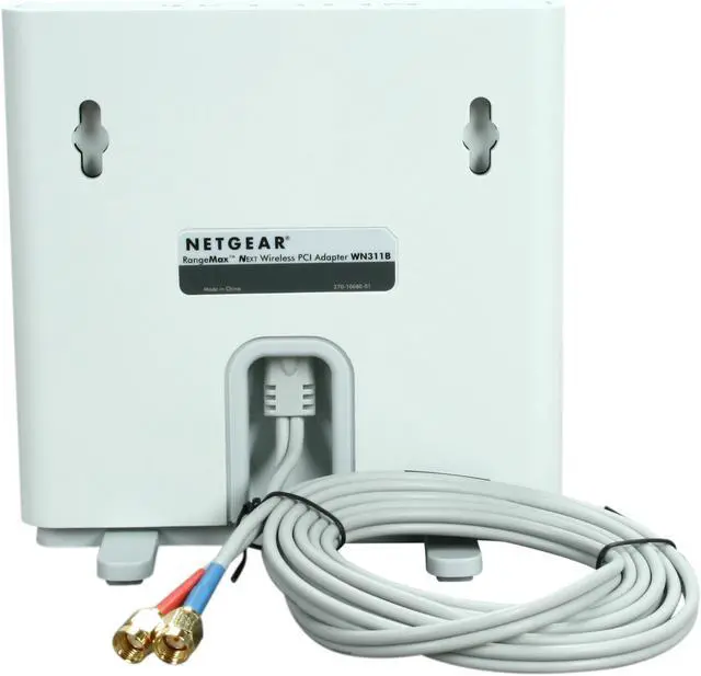 Alt view image 5 of 10 - NETGEAR WN311B-100NAS N300 Wireless Adapter IEEE 802.11b/g/n PCI Up to 300Mbps Wireless Data Rates