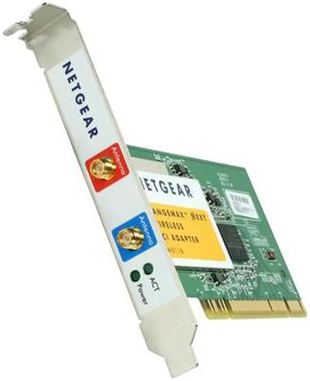Alt view image 6 of 10 - NETGEAR WN311B-100NAS N300 Wireless Adapter IEEE 802.11b/g/n PCI Up to 300Mbps Wireless Data Rates