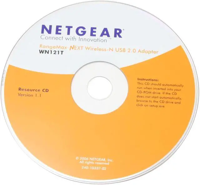 Alt view image 3 of 4 - NETGEAR WN121T RangeMax Next Wireless-N Adapter IEEE 802.11b/g, IEEE 802.11n Draft USB 2.0 Up to 300Mbps Wireless Data Rates