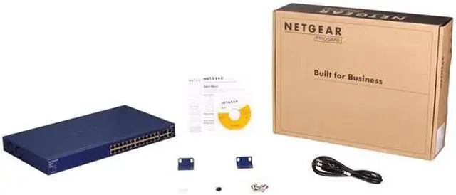 Alt view image 5 of 5 - NETGEAR 28-Port PoE Fast Ethernet 10/100 Smart Switch with PoE (192W) (FS728TP)