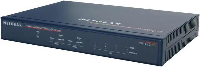 Main image of NETGEAR FVS336G-100NAS Dual Wan Gigabit SSL VPN Firewall