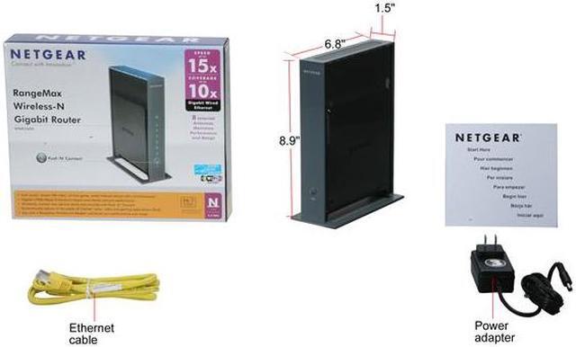 Alt view image 5 of 5 - NETGEAR WNR3500-100NAS RangeMax Premium Wireless-N Gigabit Router IEEE 802.11b/g, IEEE 802.11n Draft
