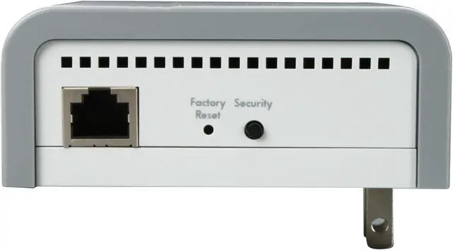 Alt view image 3 of 5 - NETGEAR XAVB101-100NAS Powerline AV Ethernet Adapter Kit Up to 200Mbps