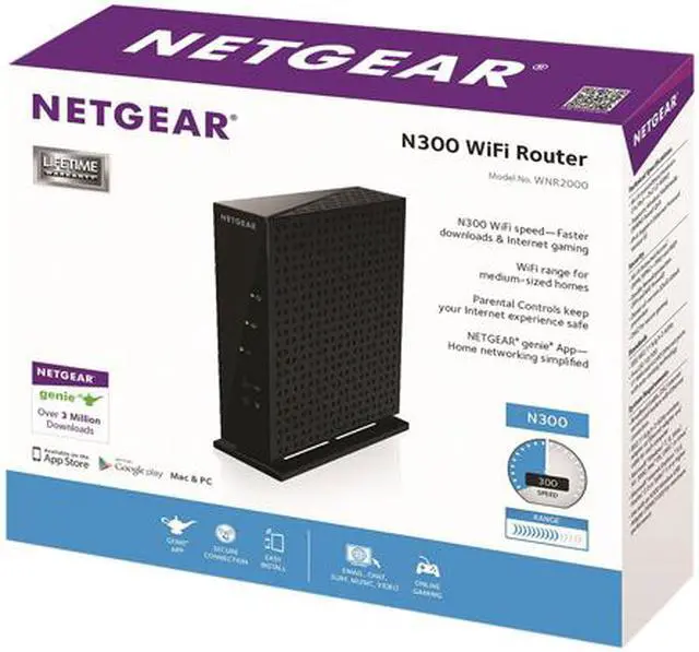 Alt view image 4 of 4 - NETGEAR Wireless Router - N300 (WNR2000)
