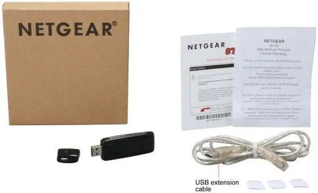 Alt view image 4 of 4 - NETGEAR WNDA3100-100NAR IEEE 802.11a/b/g, IEEE802.11n Draft USB 2.0 RangeMax Dual Band Wireless-N Adapter Up to 300Mbps Wireless Data Rates Wi-Fi Protected Access (WPA2-PSK, WPA-PSK), Wired Equivalent Privacy (WEP) 64-bit, 128-bit.