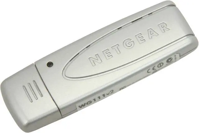 Main image of NETGEAR WG111-100USR Wireless Adapter IEEE 802.11b/g USB 2.0 Up to 54Mbps Wireless Data Rates