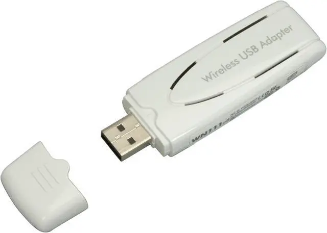 Alt view image 2 of 4 - NETGEAR WN111-100NAR RangeMax Wireless Adapter IEEE 802.11b/g, IEEE 802.11n Draft USB 2.0 Up to 300Mbps Wireless Data Rates