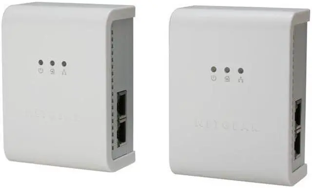 Main image of NETGEAR XEB1004-100NAS 4-port Powerline 85 Mbps Adapter Kit Up to 85Mbps