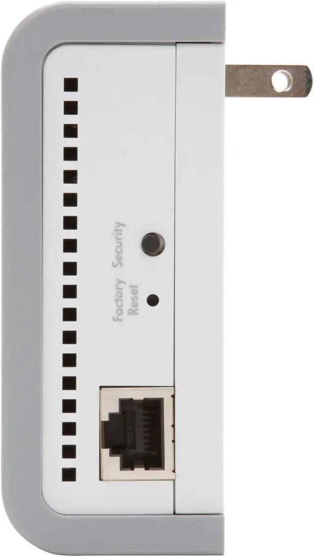 Alt view image 2 of 4 - NETGEAR XAV101-100NAR Powerline AV Ethernet Adapter Up to 200Mbps
