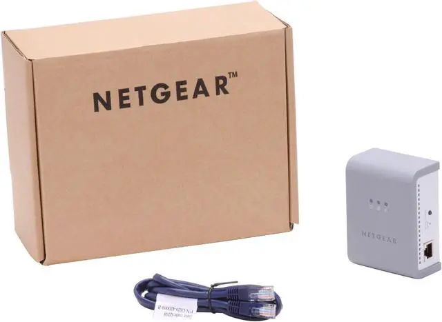 Alt view image 4 of 4 - NETGEAR XAV101-100NAR Powerline AV Ethernet Adapter Up to 200Mbps