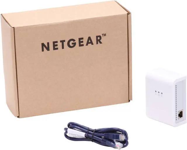Alt view image 4 of 4 - NETGEAR XET1001-100NAR Powerline Network Adapter Up to 85Mbps