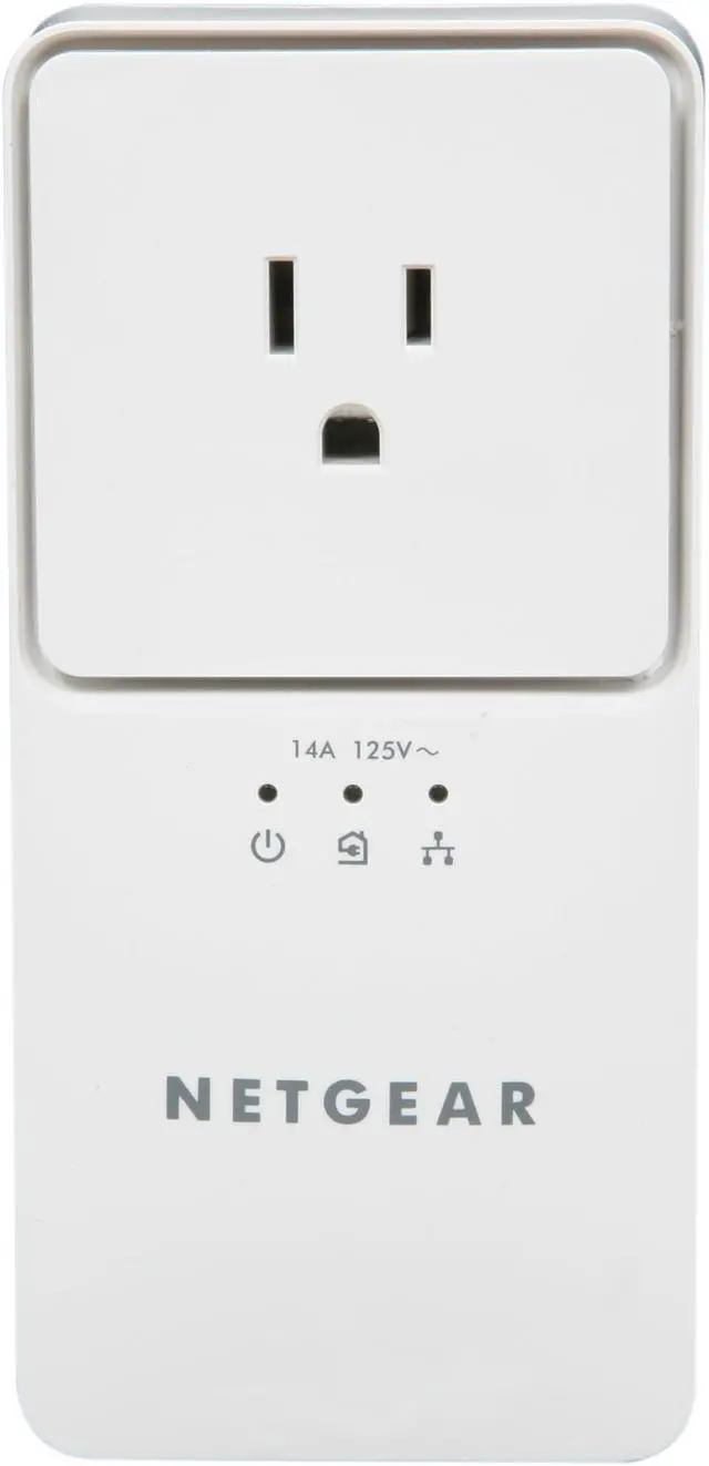 Alt view image 2 of 7 - NETGEAR XAVB2501-100NAS Powerline AV+ 200 Adapter Kit Up to 200Mbps