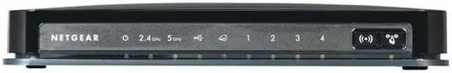 Alt view image 2 of 6 - NETGEAR WNDR37AV-100NAS 802.11a/b/g/n 2.4/5GHz Simultaneous Dual Band Wireless Gigabit Router for Video and Gaming