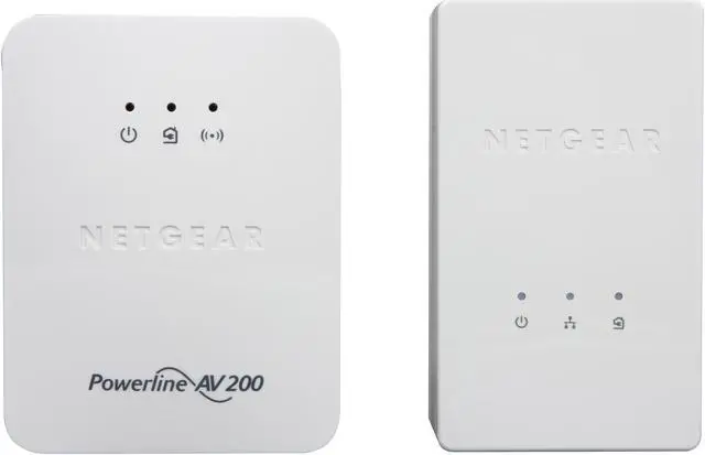 Alt view image 2 of 7 - NETGEAR Powerline 200Mbps to N300 Wi-Fi Access Point (XAVNB2001)