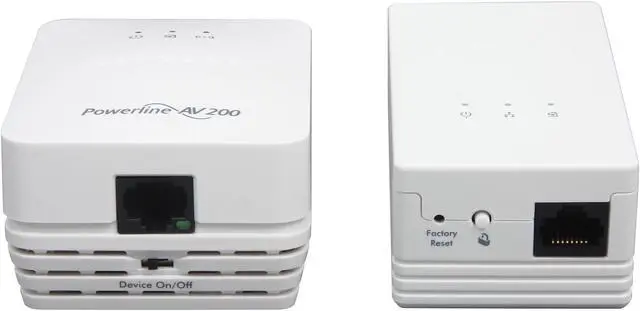 Alt view image 3 of 7 - NETGEAR Powerline 200Mbps to N300 Wi-Fi Access Point (XAVNB2001)