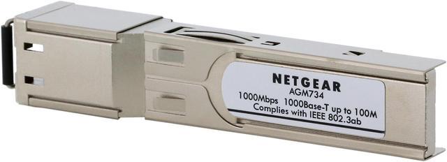 NETGEAR ProSafe 1000Base-T SFP RJ45 GBIC (AGM734)
