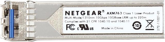 NETGEAR ProSAFE 10GBase-LRM SFP+ LC GBIC (AXM763)