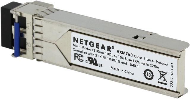 NETGEAR ProSAFE 10GBase-LRM SFP+ LC GBIC (AXM763)