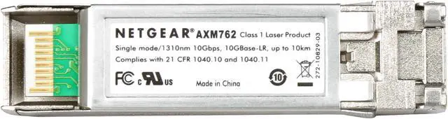 Alt view image 2 of 6 - NETGEAR SFP 10GBase-LR for single mode 9/125µm fiber | AXM762
